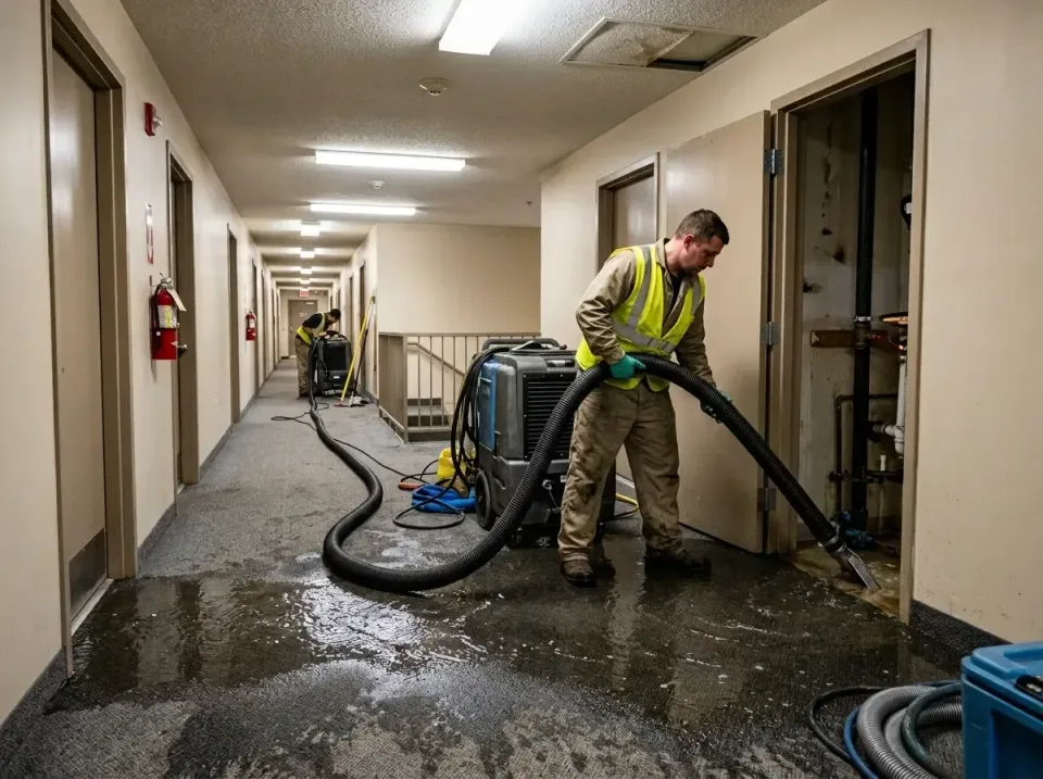 multi-unit-apartment-hallway-f-005 — frequently asked questions, Emergency Burst Pipe Water Extraction & Removal in Proctor,…